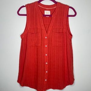 ANTHROPOLOGIE: Maeve Sleeveless Blouse